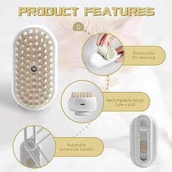 SavvyPet™ Steamé Brush